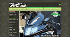 Desktop Screenshot of aeroflowscreens.com